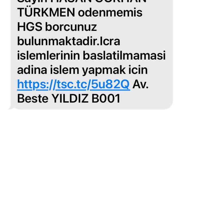 HGS Borcu İle İlgili Şikayet