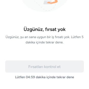 Armut İş Teklifi Gelmiyor