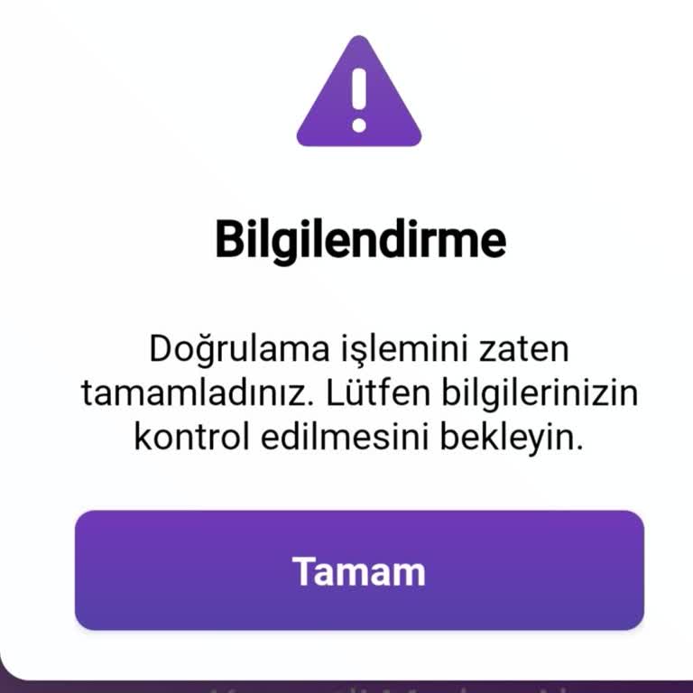 Sipay Hesap Yükseltme Sorunu