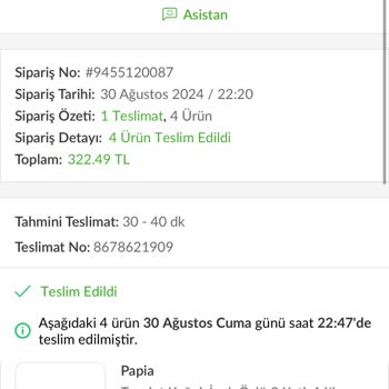 Trendyol Hızlı Market Yanlış Ürün Gönderimi Ve İade Sorunu