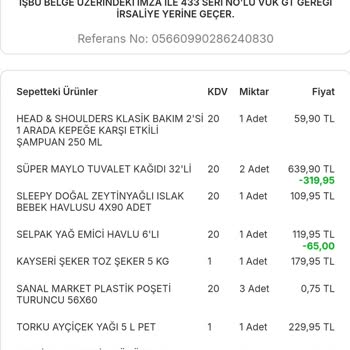 Migros Yanlış Ürün Teslimatı