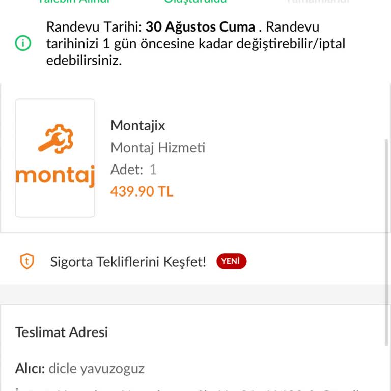 Montajix İlgisizliği Ve Trendyol İlgisizliği