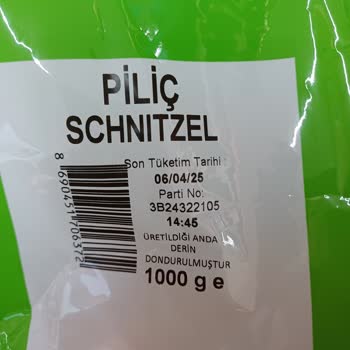 Banvit Schnitzel Ürününde Gramaj Hatası