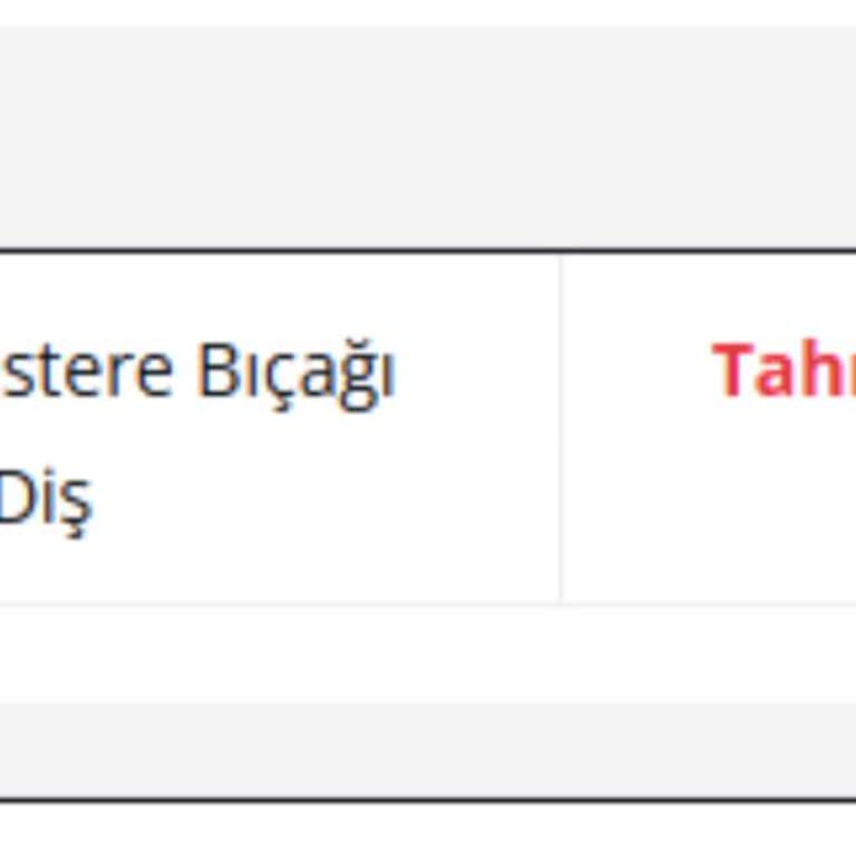 Makineustasi.com Makine Ustası Adlı Siteden Sipariş