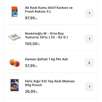 Migros Hemen Siparişimde Eksik Ürün Teslimatı Ve Çözüm Süreci Sorunu