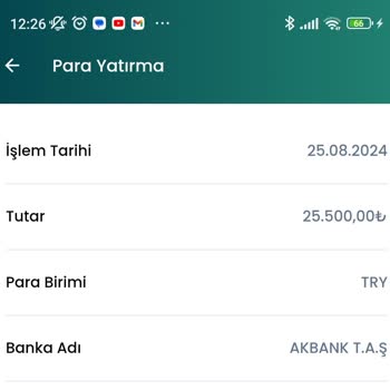 İar İstanbul Altın Rafinerisi Ön Ödeme İşlem İptali