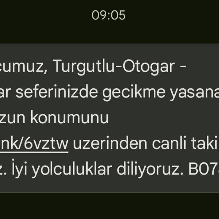 Kamil Koç Bir Saat Rötar