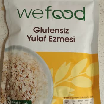Wefood Glutensiz Yulaf Ezmesi İçinden Un Biti Çıktı