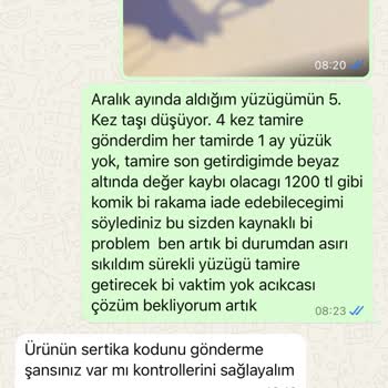 Altınbaş Mall Of İstanbul Yüzüğümün Sürekli Taşı Düşüyor