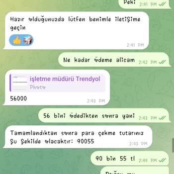 Trendyol Yarı Zamanlı İş Şikayet
