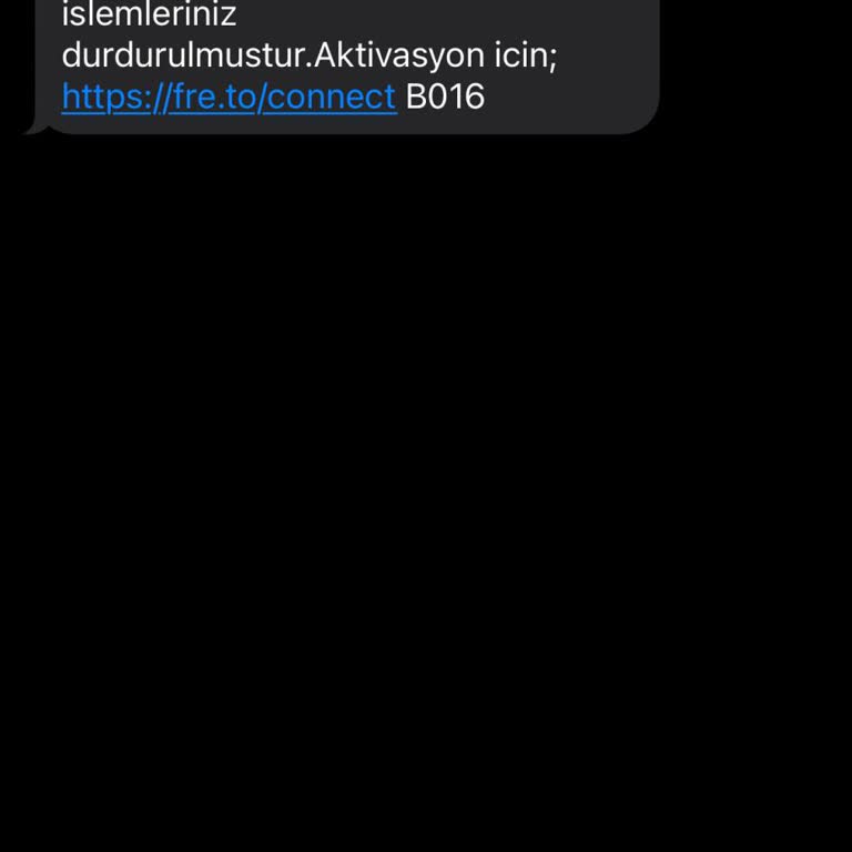 Turing Ve Binance Adıyla Gelen Şüpheli SMS İle Rahatsız Ediliyorum