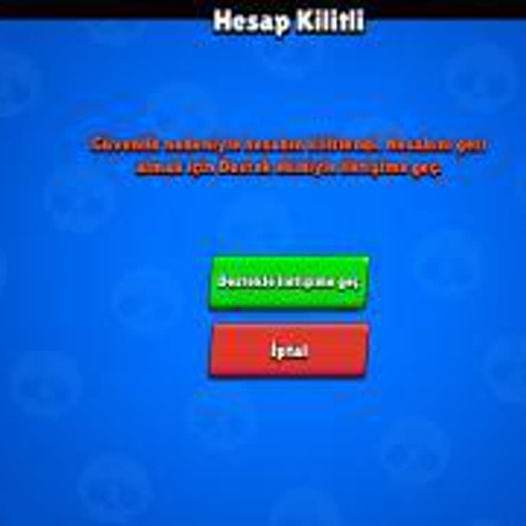 Brawl Stars Hesabım Kitlendi Lütfen Yardım Edin