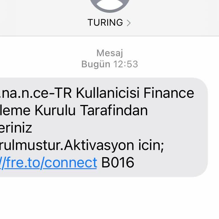 Binance Üyeliğim Yok Ancak Mesaj Geldi.