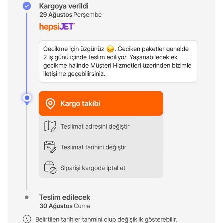 Hepsijet Çürümüşlüğü Sayesinde Yaşadığım Mağduriyet.