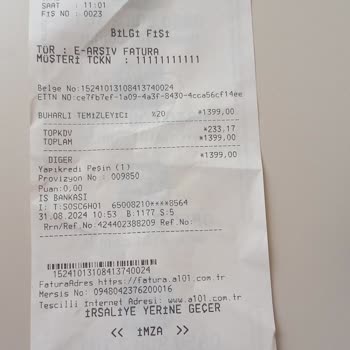 A101 Ürünü İade Almıyor