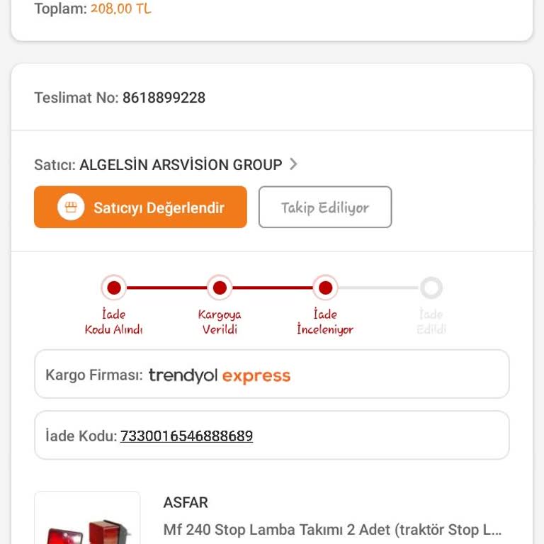 Trendyol Üzerinden Aldığım Ürünler Kırık Geldi Ve İade Süreci Sıkıntılı
