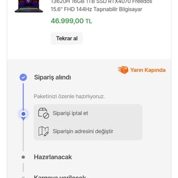 Hepsijet Kargomu Yarın Kapında Olmasına Rağmen 2 Gündür Kargom Şubede