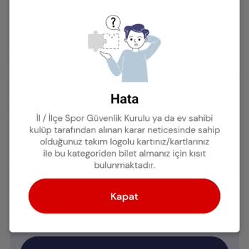 Passolig Maç Bilet Vermiyor
