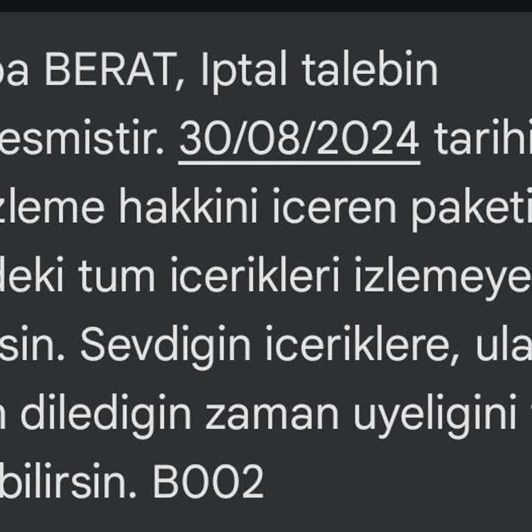 Tod TV Bilgi Olmadan Üyelik İptali
