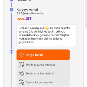 Hepsijet Kargo Teslim Mağduriyeti