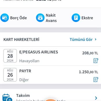 Pegasus-Aldığım Yemeği Dağıtmadı