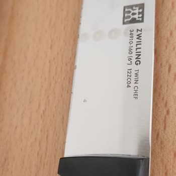 Zwilling Bıçak Paslanma Yaptı