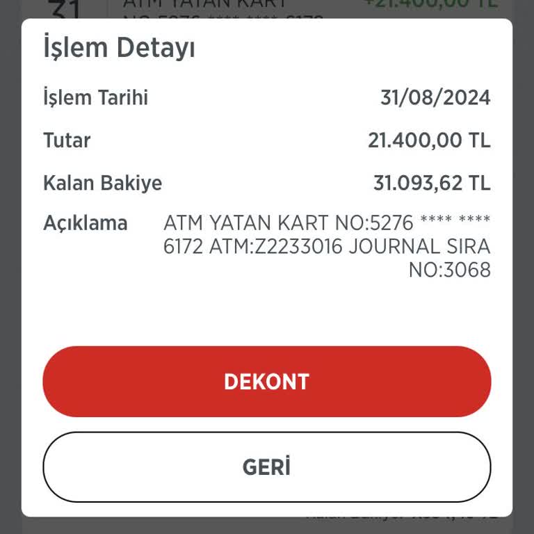 Ziraat Bankası ATM Para Yutma