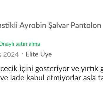 Alıcıyı Defalarca Mağdur Eden My Blog Butik Ve Seyirci Kalan Trendyol