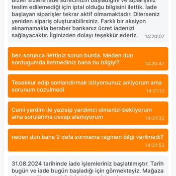 Migros Teslim Edilemeyen Sipariş Sorunu