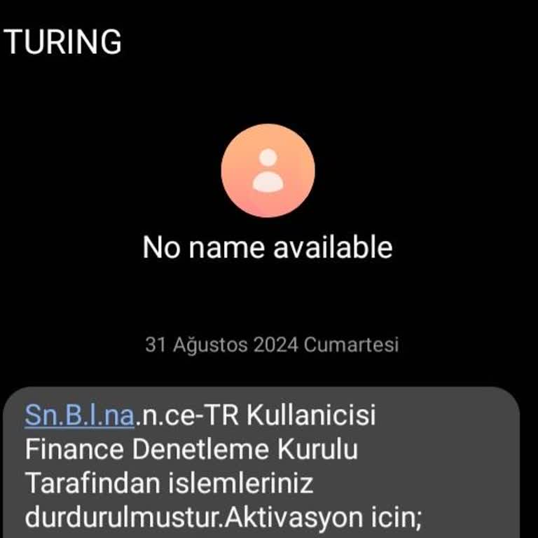 Binance (Yetkisiz Başvuru Ve Mesaj Yönelik Cumhuriyet Başsavcılığına )