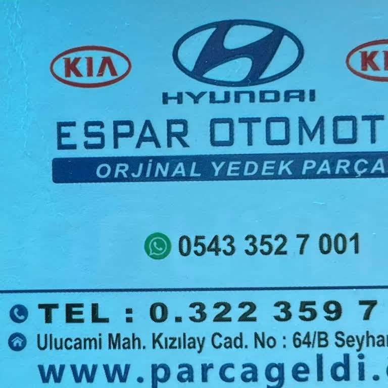 Adana Espar Otomotiv Bomboş Esnaf