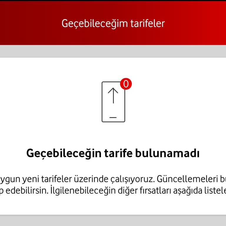 Vodafone'dan Taahhüt Süresi Sonunda Adil Olmayan Uygulama
