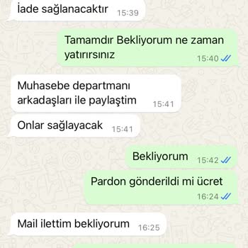 Elisa Bungalov Rezervasyon İptali Ve Geri Ödeme Sorunu