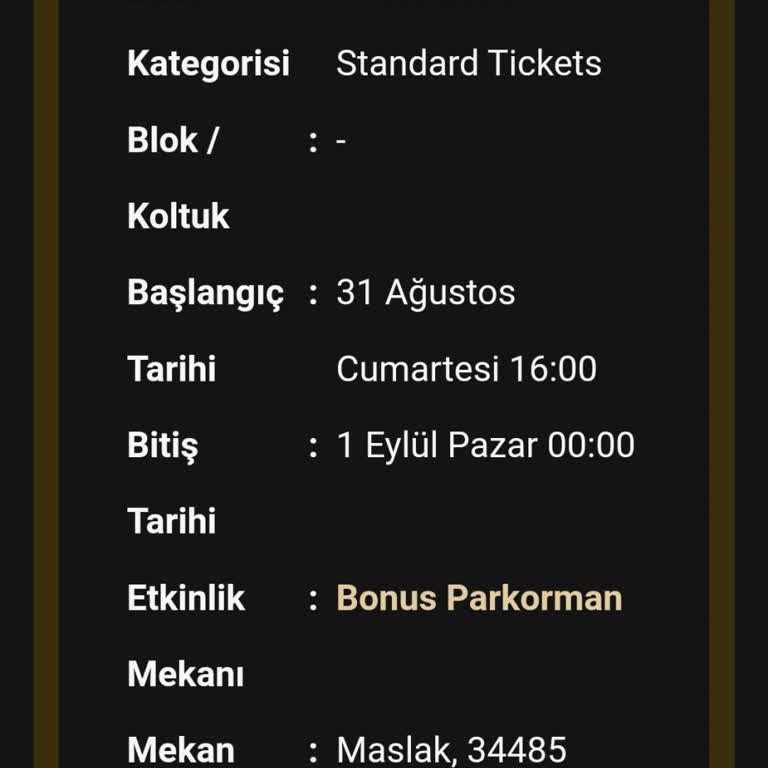 Gezi Makinesi Zaman Festivali Biletinin Zararları