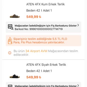 FLO Ayakkabı FLO Siparişimi Teslim Etmiyor
