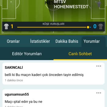 Nesine Maç İptal Edin