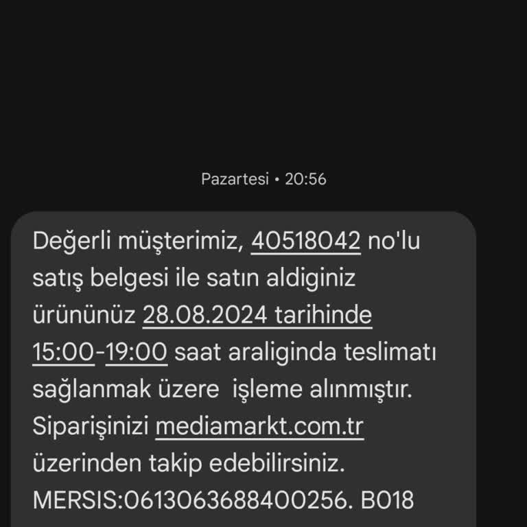 Media Markt Teslimat Sorunları Ve Müşteri Hizmetlerinin Yetersizliği