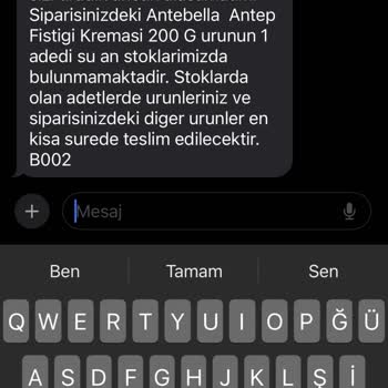 Migros Yanlış Adrese Teslim Edilen Sipariş!