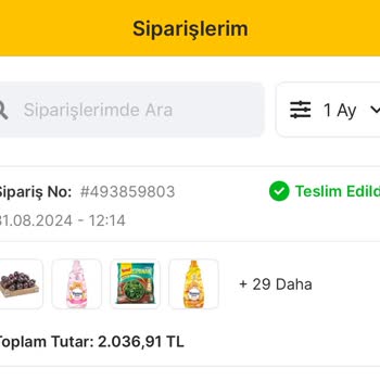 Migros Yanlış Adrese Teslim Edilen Sipariş!