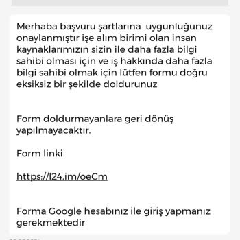 İşin Olsun Firmaların Papara Hesabından Maaş Yatırmak İsteyip T. C. İstemeleri