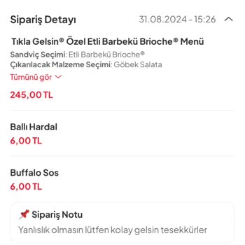 Burger King Burgerimin İçinden Bir Şey Cıktı