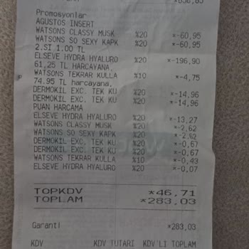 Watsons Şubesinde Promosyon Adı Altında Puan Kullanımı Sorunu