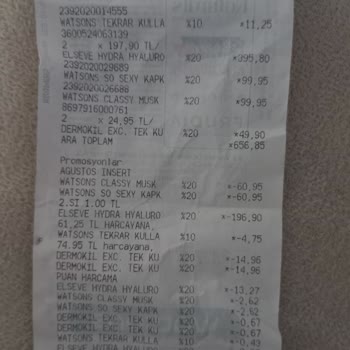 Watsons Şubesinde Promosyon Adı Altında Puan Kullanımı Sorunu