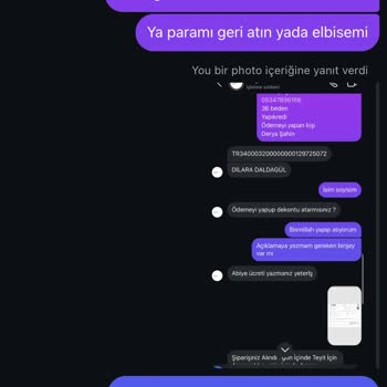 Abiye Merkezi Ödeme Sonrası İletişim Kesildi Ve Ürün Bilgisi Verilmiyor