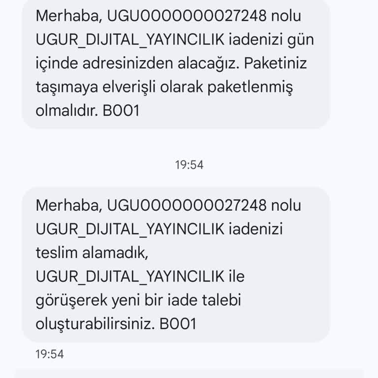 Hepsijet İle İade İmkansız