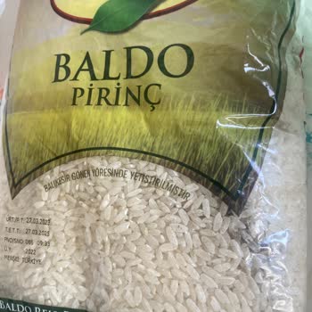 Öncü Bakliyat Öncü Baldo Pirinç Böceklendi