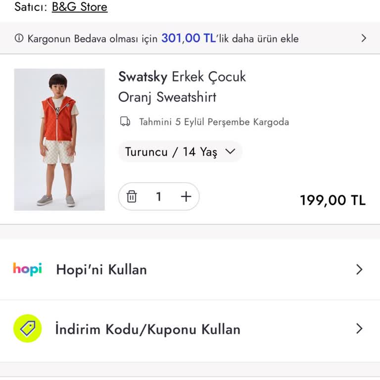 Boyner İndirim Kodunu Uygulayamıyorum