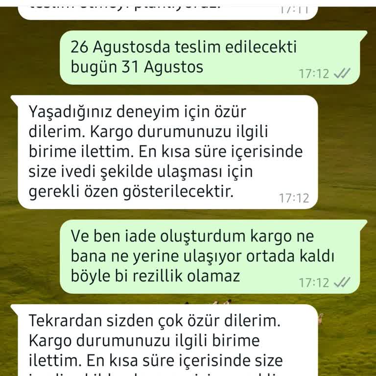 Hepsijet Firması Kargoyu Getiremedi