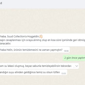 Suud Collection Kalitesiz Ve Kötü Üsluplu Bir Firma