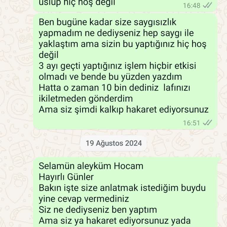 Metafizik Uzmanı Barış Kanca Müşteri İletişiminde Sürekli Hakaret Ve Aşağılama